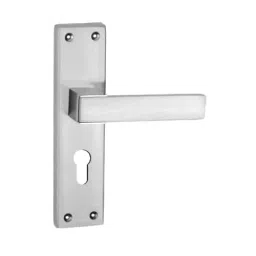 Harrison Jaguar DH-183 70 mm White Metal and Mild Steel SN/CP Finish Mortise Lock and Handle Complete Pack-picture-39