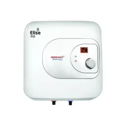 Somany Water Heater Geyser Signature Collection Vertical 2000 W Upto 8 Bar Pressure 15 L White, Elise Digi-image-14