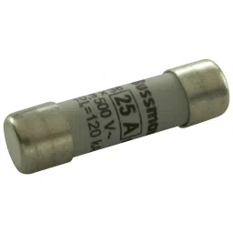 EATON BUSSMANN FUSE, 25A, 10X38, 500V, C10G25-46