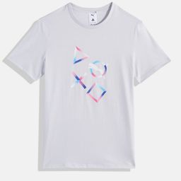 Puma x Playstation Boys Youth Geometric & Brand Logo Print Knitted Pure Cotton T-shirt-image-61