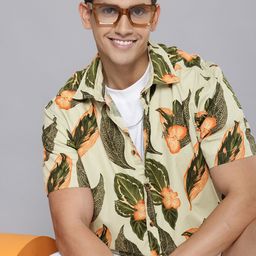 Aeropostale Tropical Printed Pure Cotton Casual Shirt-image-20