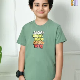 FITINC Boys 2 Printed Bio Finish T-shirt-46
