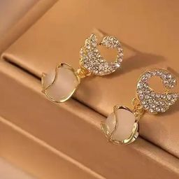 ONUYX Silver-Plated Alloy Earrings-image-90