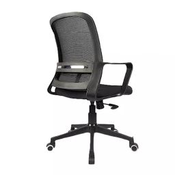 Vergo Empower MB Black Mid Back Mesh Office Chair with Lumbar Support, Fixed Armrest-33