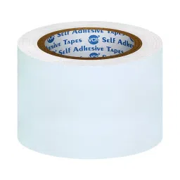 VCR 45 m x 72 mm Waterproof Textile Fibre White Duct Tape, 12 Rolls Per Pack-image-58