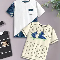 BAESD Boys 2 Pure Cotton T-shirt-image-34