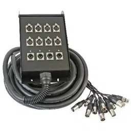 STELLAR LABS Cable, Xlr, 8 Send/4 Return, 49Ft, 555-13895-image-18