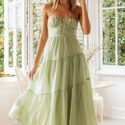 StyleCast Women Tiered Empire Maxi Dress-image-82