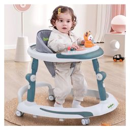 Baybee 2-in-1 Baby Walker Cum Rocker - Blue-26