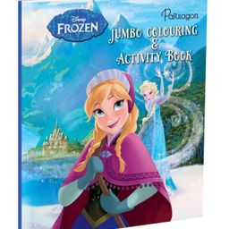 Frozen Jumbo Colouring Book - English-27