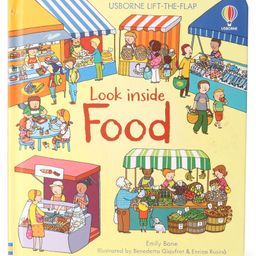 Usborne Look Inside Food By Emily Bone - English-4