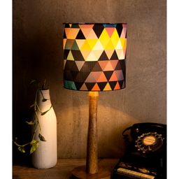 Green Girgit Hocus Pocus Wooden Lamp-1