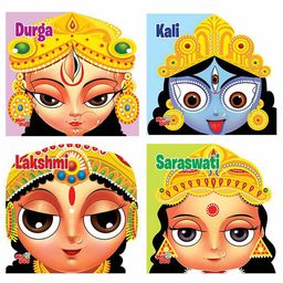 Cutout Board Books: Goddesses Set of 4 - English-58