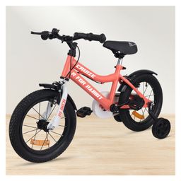 R for Rabbit Cruize Bicycle with Training Wheels - Peach-28