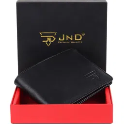 JND Men Textured Two Fold Wallet image 5