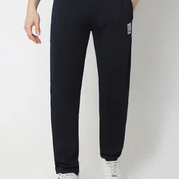 Underjeans by Spykar Men Mid Rise Joggers-image-87