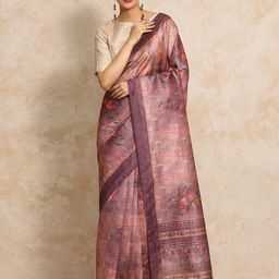Moara Floral Printed Saree-image-76