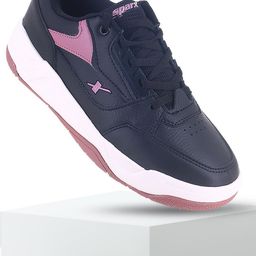 Sparx Women Colourblocked Lace-Ups Round Toe Sneakers-picture-8