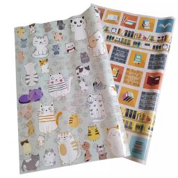 eVincE - thoughtful PRESENTations BOOK05CATY02_5X2  Facts & Fun (2 Design 5 Sheets each) Large Wrap For Birthday Wedding Xmas & All Occasion Assorted Tags along 70 x 50 cm Gift Wrapping Paper (Pack of 10 Piece)-13