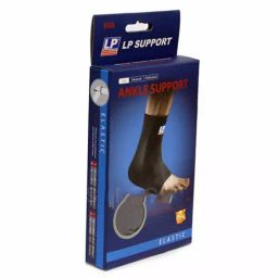 LP Supports Ankle Support Size- L Black, LP650L-36