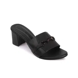 ADIVER Textured Block Sandals image 2