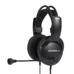 KOSS Full Size Comm Headphones With Noise Cancelling Microphone, SB40-picture-25