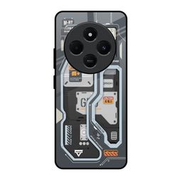 QRIOH Retro Futuristic Printed Redmi 14C 5G Impact Resistant Back Case-picture-28