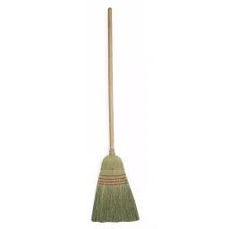 TOUGH GUY Corn Broom 38 inchch Handle 304.8 mm (12 Inch) Length Face, 1VAB6-14