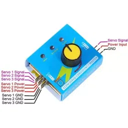 TECHDELIVERS Digital Multi Servo Tester ESC RC Consistency CCPM Master Speed Control, 1117ZCYFS2K image 2