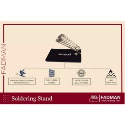 Fadman 10 In 1 Electronic Solution Intermediate Flat 20 mm Tip Copper & Iron 25 W Blue image 5