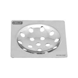 Chilly 76x76 mm Drainer/Jali Stainless Steel Glossy Finish Silver, SS-FC-76-image-35