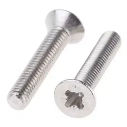 RS PRO Machine Screw M4x30 mm Steel Pozidriv Countersunk, 9087510 (Bag of 100 pcs)-image-96