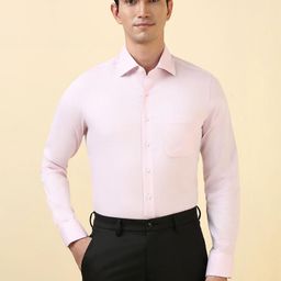 Allen Solly Spread Collar Slim Fit Formal Pure Cotton Shirt-picture-0