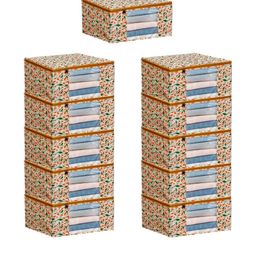 AMAK INC Orange Fabric Multi-Utility Wardrobe Organisers-picture-39