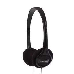KOSS Compact Lightweight Headphones Black, KPH7K-18