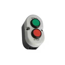 ESBEE Push Button Station Red+Green 1No & 1Nc image 2