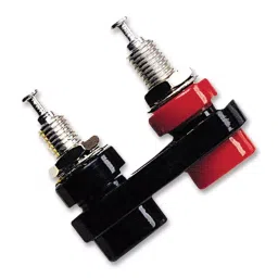 POMONA Banana Jack, Double, 15A, Turret, Red, 2269-2-picture-28