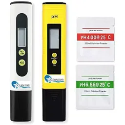 OCEAN STAR Automatic Calibration Pen Type pH and TDS Meter K0-Y81S-SP4G-34