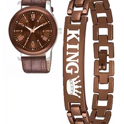 Gopal Shopcart Men Analogue Watch with Bracelet B9050 BRO1016 Aeviyo S L K Bracelet-image-91