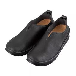 AS ONE Doctor Shoes VN Series 25.5 cm Size Artificial Synthetic Leather & Cork Black, VN-33