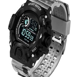 Hala Men Solid Round Tang Regular Digital Watch-G90 image 5