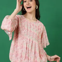 Ishti Floral Print Top-picture-7