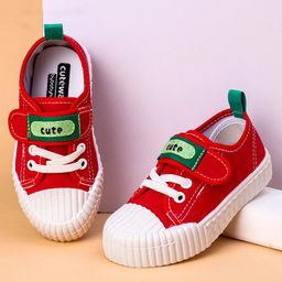 Cute Walk by Babyhug Casual Shoes with Patch - Red-picture-28