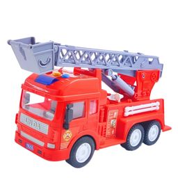 Kidsden Fire ladder Truck toys for kids - Red-picture-14