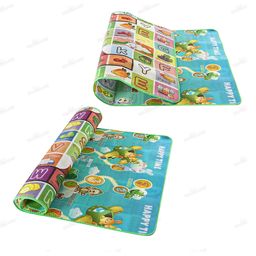 KiddyBuddy Double Sided Water Proof Baby Mat - Multicolor-19