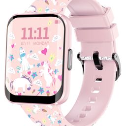 WatchOut Champion Kids & Teens Smartwatch with Habit Building Heart Rate Activity Track 22 Sports Mode Waterproof Class Lock Best Gift Shark Tank Featured Brand - Blush Pink-17
