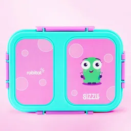 Rabitat Yumzee Smash Stainless Steel Lunchbox - Baby Pink-picture-8