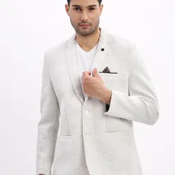 SHOWOFF Slim Fit Single Breasted Blazer-image-80