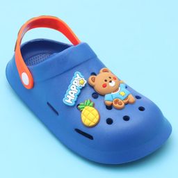 Oh! Pair Slip On Clogs With Back Strap Closure & Bealue image 3