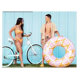 Intex Inflatable Timeless Swimming Tube With Handle Intex Swimming Pool And Beach Float Intex Pool Intex Float Intex Tube - Multicolor image 5